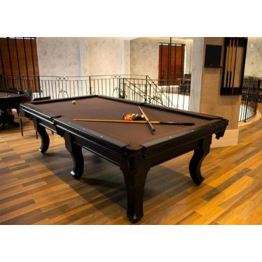 Imagem de Mesa de Sinuca Oficial - 2,84x1,54 - Nelson Bilhares, Chocolate