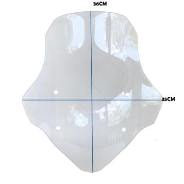 Imagem de Bolha Parabrisa Yamaha Xtz 250 Tenere T.Original cristal - MOTOKA