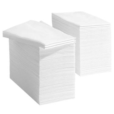 Imagem de THMINS Guardanapos de papel descartáveis, altamente absorventes e suaves para festas, adequados para hotéis, restaurantes, festas, casamentos, bares, etc. – Pacote com 100