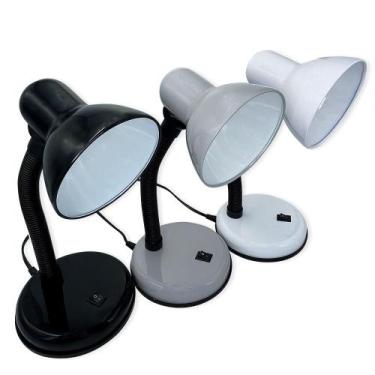 Imagem de Luminária de Mesa Flexível Cômoda Escrivaninha - FIX, Bivolt