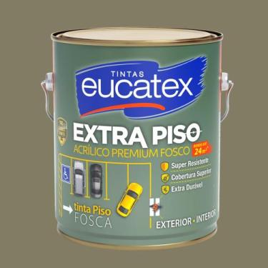 Imagem de Tinta Acrilica para Piso Estacionamento 3,6l Eucatex Extra Piso, Concr