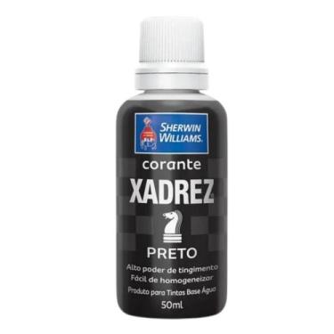 Imagem de Corante Líquido Pigmento Xadrez 50ml, Preto