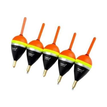 Imagem de Boias De Pesca Mistas 5pcs 2g 3g 4g 5g Slip Barguzinsky Fir Para Pesca