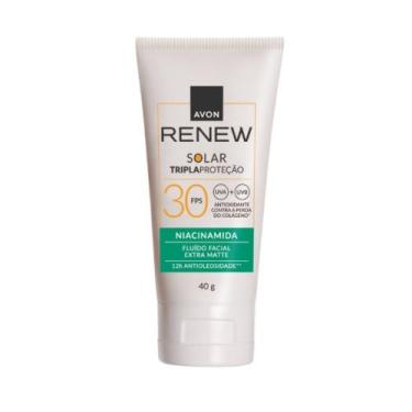 Imagem de Fluido Solar Facial Avon Renew FPS30 40g