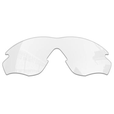 Imagem de Acefrog Lentes de reposição polarizadas de 1,5 mm para óculos de sol Oakley M2 Frame OO9212 OO9343, material atualizado, resistente a impactos - HD transparente não polarizado - 1,5 mm