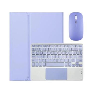 Imagem de Capa Com Teclado Bluetooth De 10,4 Polegadas Para Samsung Tab S6 Lite 