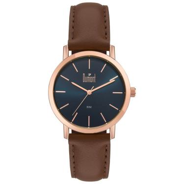 Imagem de Relógio Dumont Masculino Traveller Rosé - Du2035mou-5a