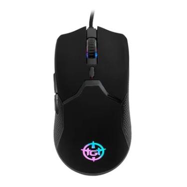 Imagem de Mouse Gamer Tgt Bizon S Rainbow RGB 8400dpi 6 Botões Preto - Tgt-biz-s-rbw