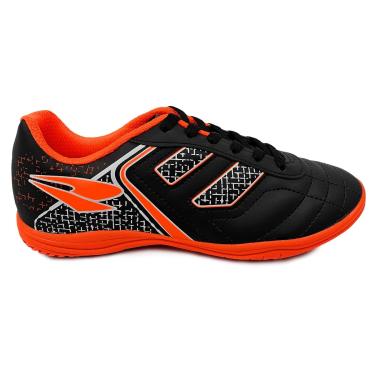 Imagem de CHUTEIRA INFANTIL - DRAY - REF 305 - COR PRETO/LARANJA - NUM 31