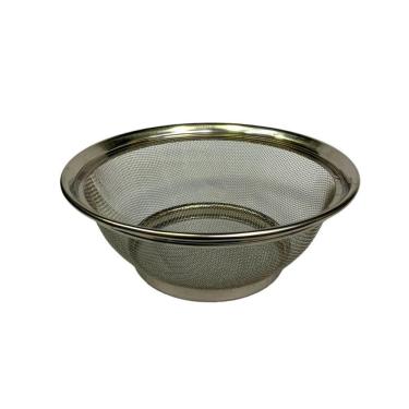 Imagem de Escorredor cesta aço inox premium 22 cm linha  line