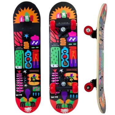 Imagem de Skate Infantil Shape Em Madeira Estampado 18277