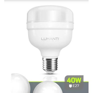 Imagem de Lampada Led Lumanti 40w 3000k T80 Autovolt E27 - Lumantti