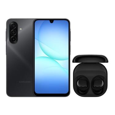 Imagem de Combo Samsung A17 5G (128GB) - Preto + Buds Core - Preto