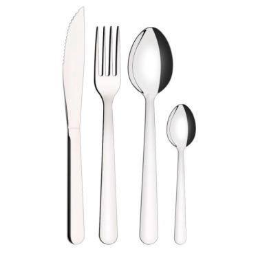 Imagem de Faqueiro Tramontina Malibu Inox Liso 24 Peças