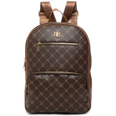 Imagem de Bolsa Mochila Feminina Grande Rafitthy 28.15123 Monograma