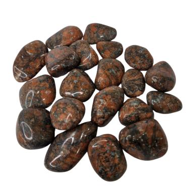 Imagem de Pedra Calcita Laranja 1 a 2 cm Rolada 250g Natural