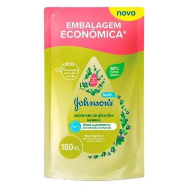 Imagem de Sabonete Líquido Johnson Baby Glicerina Lavanda Refil 180ml - Johnsons