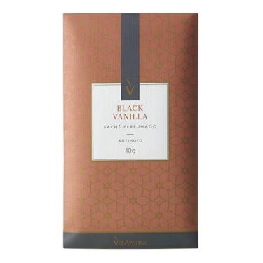 Imagem de Via Aroma Kit Sachê Perfumado - Black Vanilla - Kit com 5 Unidades