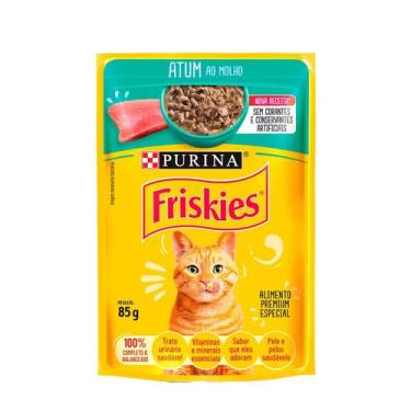 Imagem de Sachê Friskies Atum ao Molho 85g  Purina - Caixa Fechada com 15 Unidad