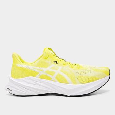 Imagem de Tênis Asics Dynablast 5 Masculino, Amarelo, Branco, 42