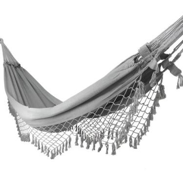 Imagem de Rede de descanso casal dormir muitas cores luxo grande pernambucana gi