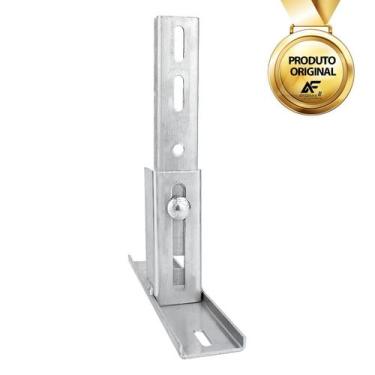 Imagem de Suporte de Fixação Motor Portão Basculante Ajustável 200mm - AferMix