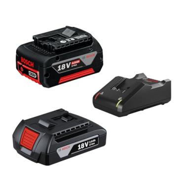 Imagem de Bosch Starter Kit 2 baterias (4,0Ah+2,0Ah) + GAL 18V-40