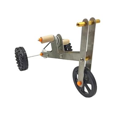 Imagem de Baoblaze Bicicleta de brinquedo para papagaios: brinquedo divertido que atrai a atenção dos pássaros, acessório para treinamento de aves, fácil de guardar, Style a