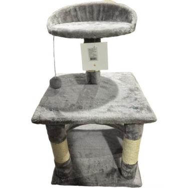 Imagem de Arranhador Gato Multinível 60cm Sisal Bolinha Lovely Vibe