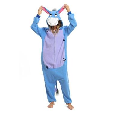 Imagem de Pijama Animal Onesie BGOKTA Fantasia de Halloween para adultos