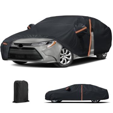 Imagem de Capa de carro para Toyota Corolla 2007-2025 Hatchback Sedan, à prova d'água, ajuste personalizado para todos os climas, sol, chuva, poeira, neve, vento, arranhões, proteção para carro com porta com