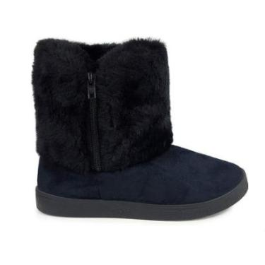 Imagem de Bota Pantufa Blackboar Conforto De Zíper E Pelos 6000 33/40-Unissex