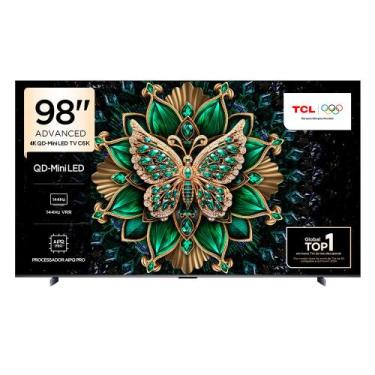 Imagem de Smart TV 4K TCL QD-Mini LED 98 Polegadas com HDMI 2.1, Dolby Vision IQ