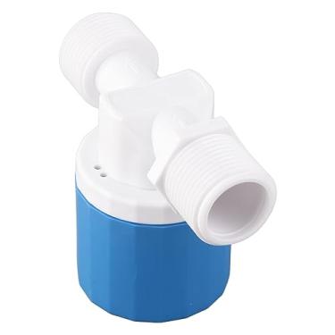 Imagem de Cryfokt Válvula Flutuante Automática do Tanque de água Interruptor de Controle de Nível de água para Economia de Energia para Aquecedor Solar, Instalação Interna de Nylon Ecológica para Piscinas, (1")