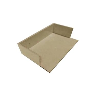 Imagem de Prateleira Suporte Para Microondas Forno Airfryer Impressora Nicho Mdf Apoio Base 60cm Acabamento Resistente(NATURAL (MDF CRU))