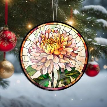 Imagem de Acrílico colorido, apanhador de sol, decoração de janela suspensa de coruja, arte de parede de arco-íris, para sala de estar, quarto, varanda, interior e exterior, jardim, enfeites de Natal 19 x 19 cm