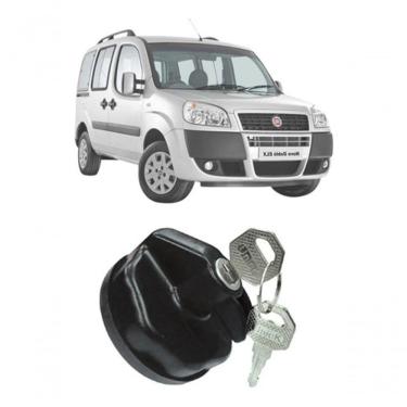 Imagem de Tampa Combustível Valvulada C/ Rosca E Chave Doblo Após 2006 [f103]