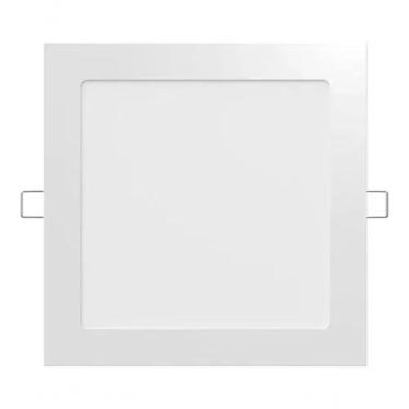 Imagem de Painel Led Embutir 18w 4100k Quadrado Branco - 18w