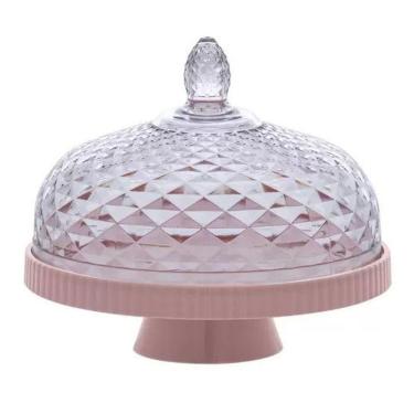 Imagem de Queijeira 22cm Luxxor 1154 - Paramount Rosa