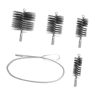 Imagem de IEUDNS Conjunto de 4 Escovas de Limpeza para Chaminés de Secadoras de Tendas E Exaustores.