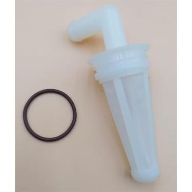 Imagem de Compass-Yang Conjunto de filtro de combustível externo com anel de vedação compatível com Johnson Evinrude OMC BRP V4 e V6 90-175 H, substitui 0433190 765553 600-312 433190 18-79781