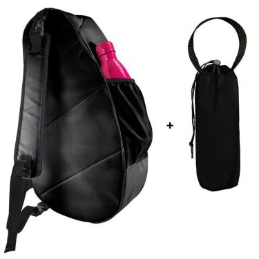 Imagem de Raqueteira de Beach Tennis BT001 Preto - Teisen + Porta 3 Bolinhas-Unissex