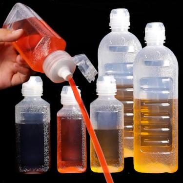 Imagem de Garrafa de óleo de cozinha, temperos, garrafas de plástico para espremer para salada, molho de churrasco, recipiente de azeite de oliva, utensílios de cozinha (400 ml - 1 peça)