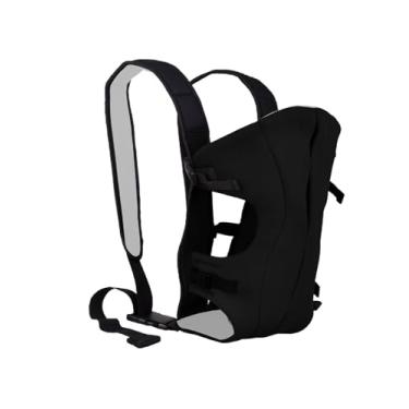 Imagem de Canguru Ergonômico para Bebê, Mochila Carregador Infantil com Alças Ajustáveis, Respirável 3D, Azul Marinho, Múltiplas Posições de Transporte (Preto)