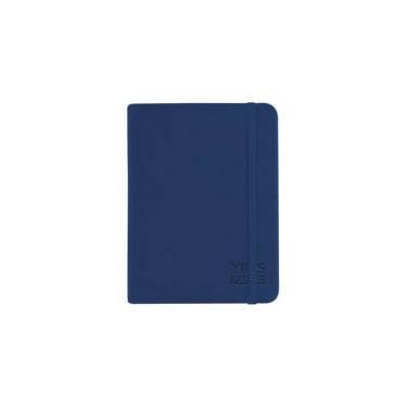 Imagem de CADERNETA COSTURADA C/PAUTA A6 AZUL ESCURA 96FLS YINS PAPER