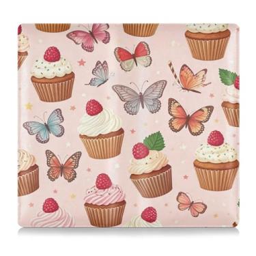 Imagem de Burbuja Porta-documentos para registro de carro e seguro, caixa de luvas de couro borboleta para veículos, organizador de documentos, capa de acessórios