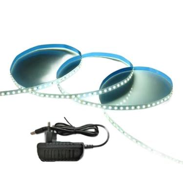 Imagem de Kit 3 Fita LED Decorativa 120 LED/m 12V IP20 3528 Três Cores Disponíveis 5m - Ideal para Decoração, Quarto e Festa(Branco Frio com Fonte)