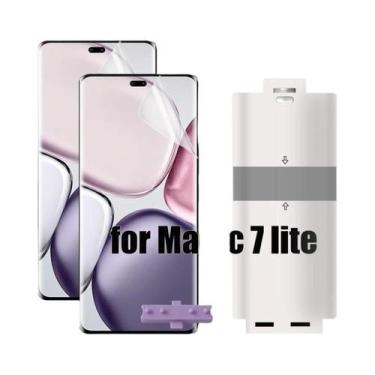 Imagem de Protetor De Tela Hydrogel Honor Magic 7 6 pro Lite 3 Peças Filme De Ge