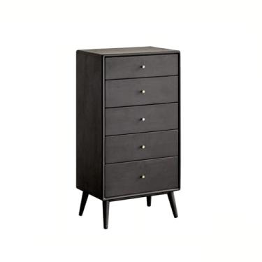 Imagem de Cômodas Cômoda com 5 gavetas, cômodas de madeira para quarto, cômoda, para, corredor, entrada, armários