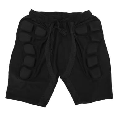 Imagem de Zyyini Protetor de Quadril Acolchoado 3D para Esqui, Shorts de Proteção Reforçados para Esqui, Ciclismo, Patinação, Preto (M)